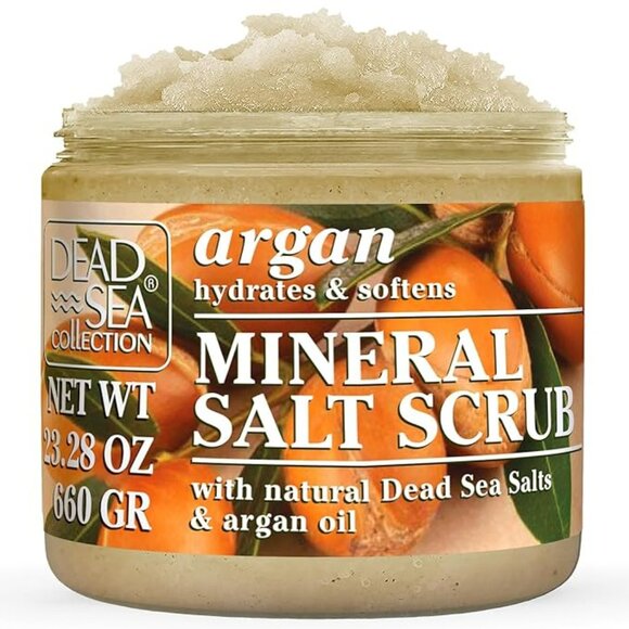 Dead Sea Collection Argan Salt Scrub bundle - Picture 1 of 9
